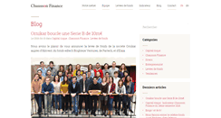 Desktop Screenshot of blog.chaussonfinance.com